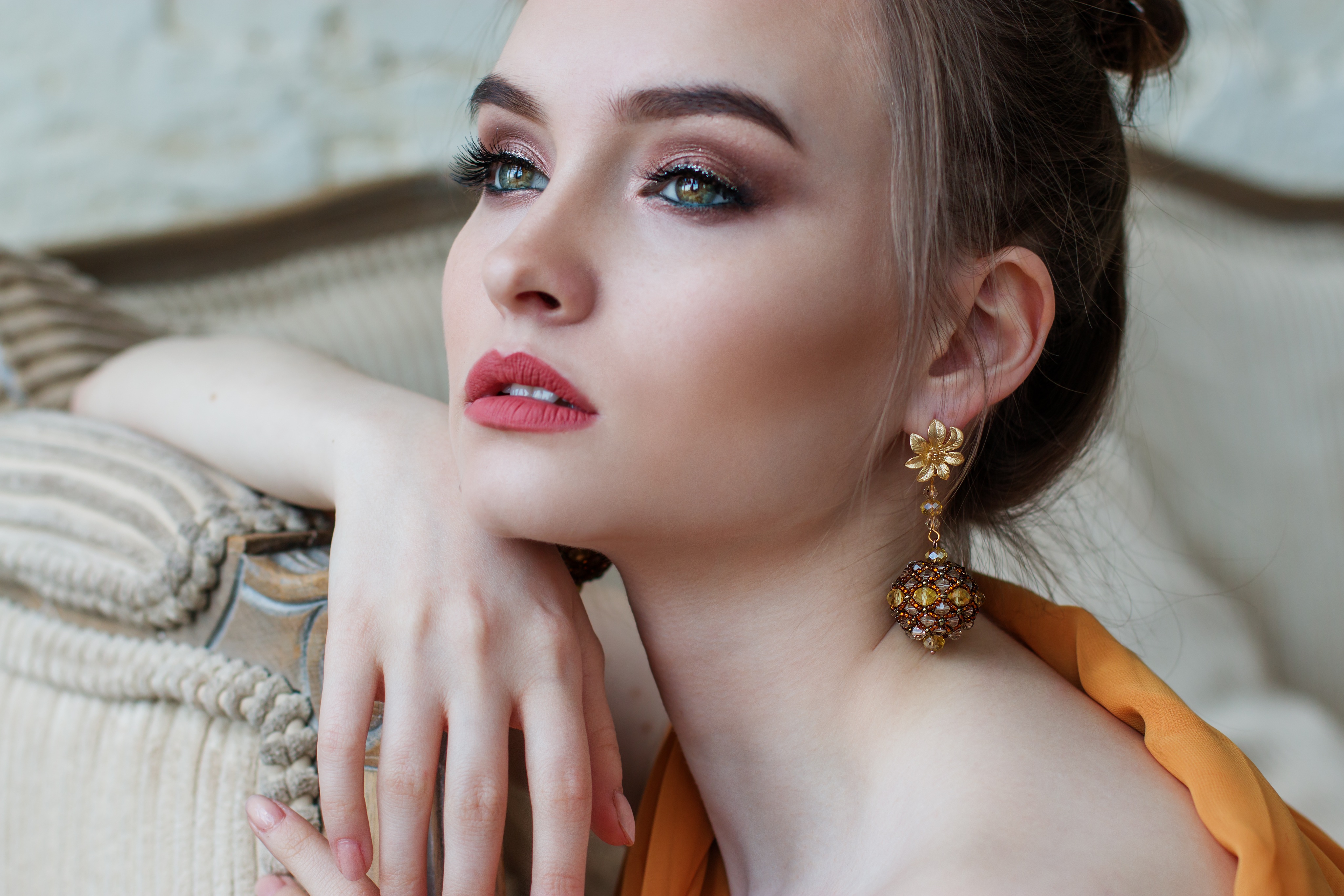 drop chain earrings trends