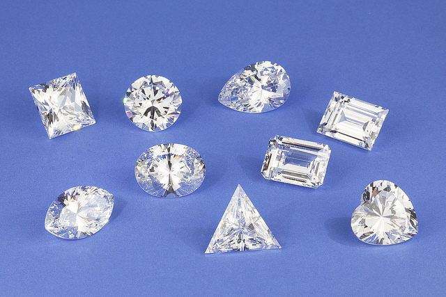 diamond shapes