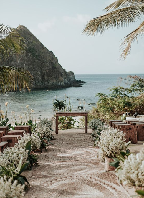beach wedding theme