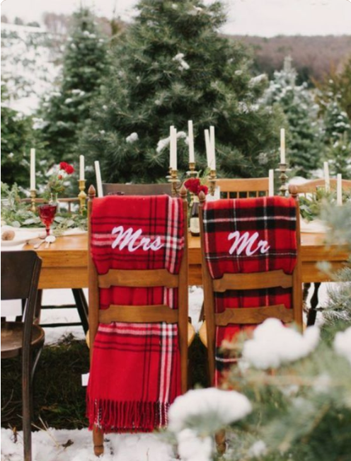 holiday wedding christmas