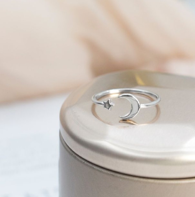 rhodium plated silver