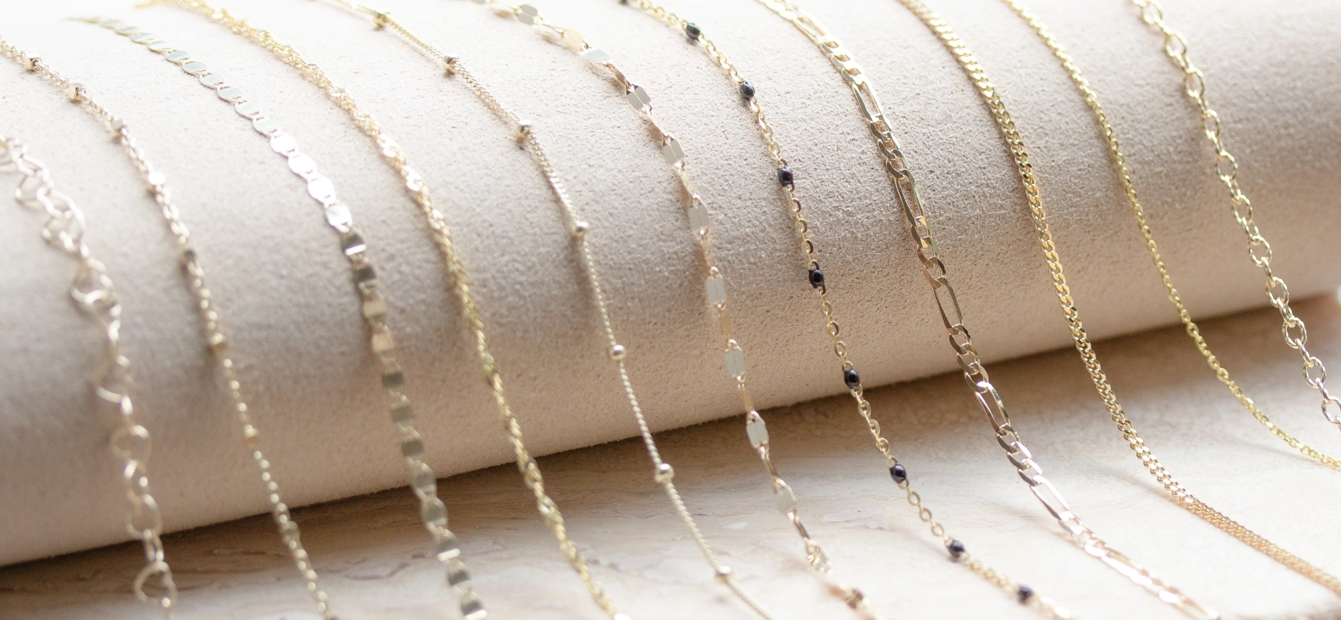 Solid Gold Permanent Chains