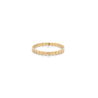 10K Yellow Gold Dotted Ring (GR-10-1102)