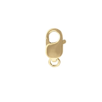 10k Yellow Gold Finding Lobster Clasp 15.3mm x 7.2mm (LC-6-10K-Y)