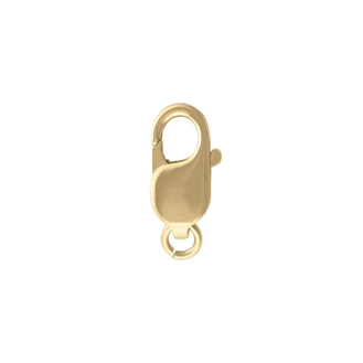 14k Yellow Gold Finding Lobster Clasp 18.1mm x 9mm (LC-8-14K-Y)