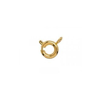 14K Yellow Gold Spring Ring Finding 4.5mm (SR-0-Y-14K)