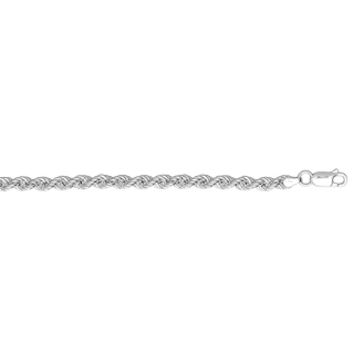 Sterling Siver Basic Chain Rope Hollow 4.2mm (HROPE-80)