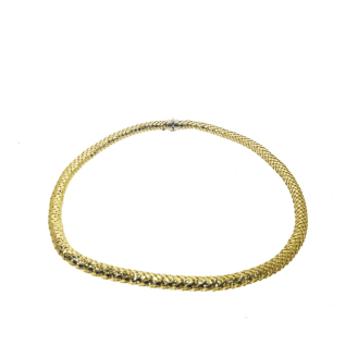 14K Yellow Gold Large Thick Chain Necklace (GC-1097)