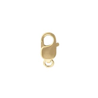 14k Yellow Gold Finding Lobster Clasp 15.3mm x 7.2mm (LC-6-14K-Y)