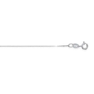 Sterling Siver Basic Chain Box 01 (BOX12) 0.66 mm