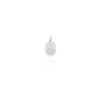 Sterling Silver Oval Dog Tag (DT-O-104)