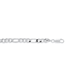 Sterling Silver Basic Chain Figaro 06 (FIG150) 5.4mm