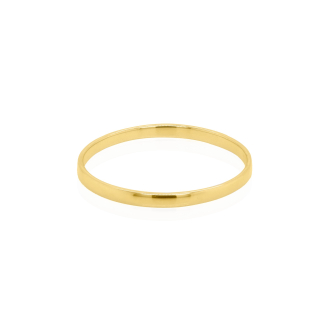 10K Yellow Gold Plain Minimalist 1.5mm Band Ring (GR-10-1078)