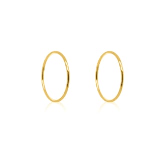 10K Gold Sleeper Earrings 20mm (GSLP-20)
