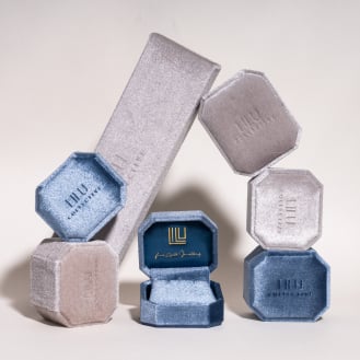 Lilu Collection – Premium Velvet Jewellery Packaging Box