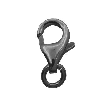 Silver Finding Clasp Plated Pear Lobster (PC-2-B)