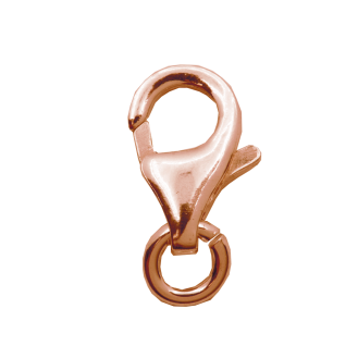 Silver Finding Clasp Plated Pear Lobster (PC-2-R)