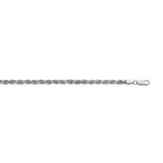 Sterling Silver Basic Chain Rope Hollow 5.2mm (HROPE-100)