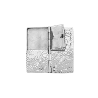 Sterling Siver Misc Pill Box (TRK-1001)