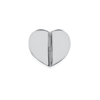 Sterling Siver Heart Pill Box (TRK-1006)
