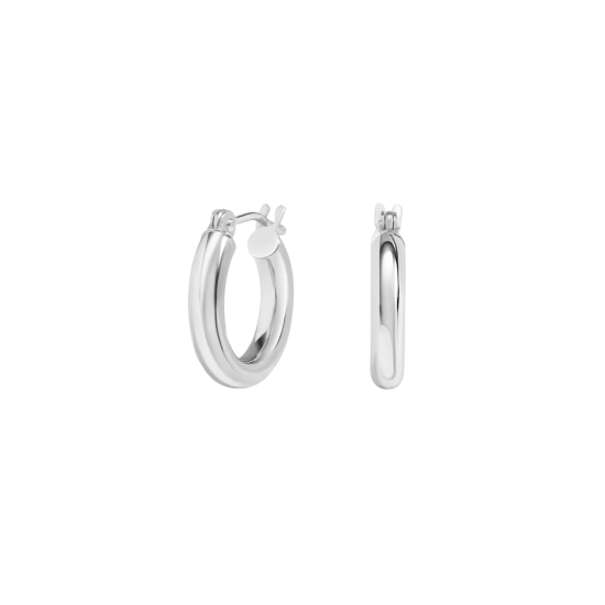 Sterling Silver Plain 3mm x 20mm Hoop (HP-3-20)